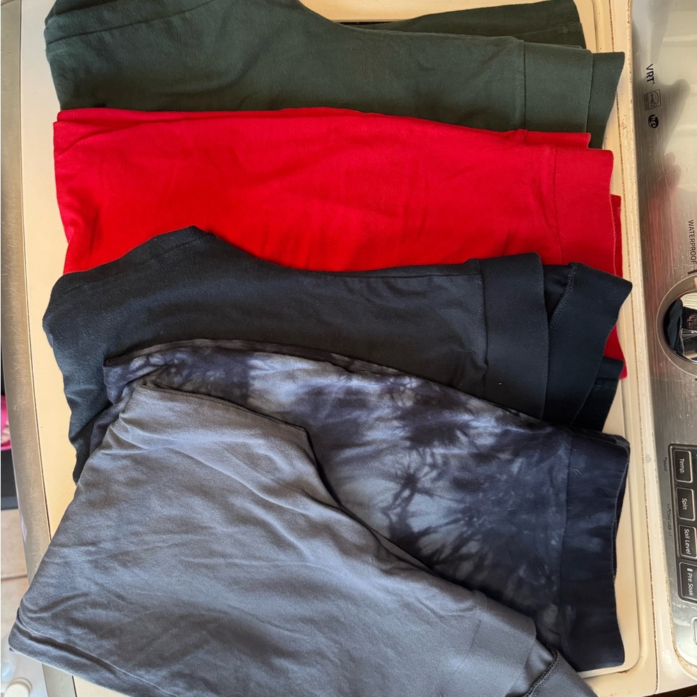 Torrid Women's Colorful Leggings Set - Green, Red, Black, Gray